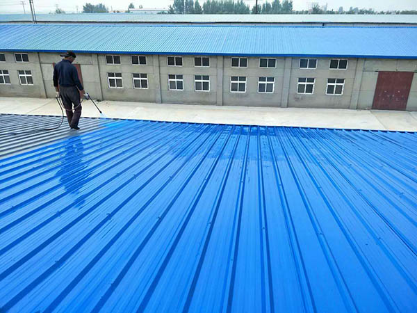 固安 彩钢瓦喷漆翻新工业厂房、仓库
